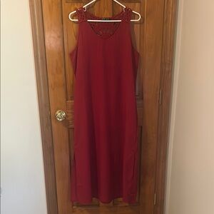 SHEIN VCAY Tank Maxim Crochet Back Dress